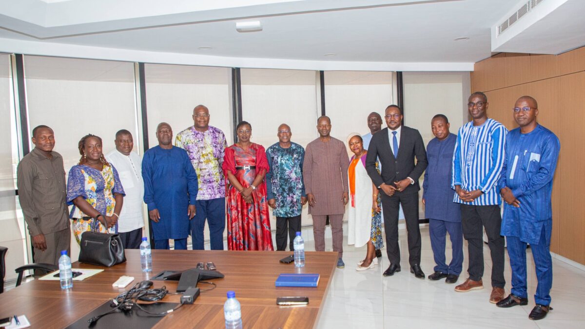 Audience de Burkina Business Club auprès du Président de la COGEF