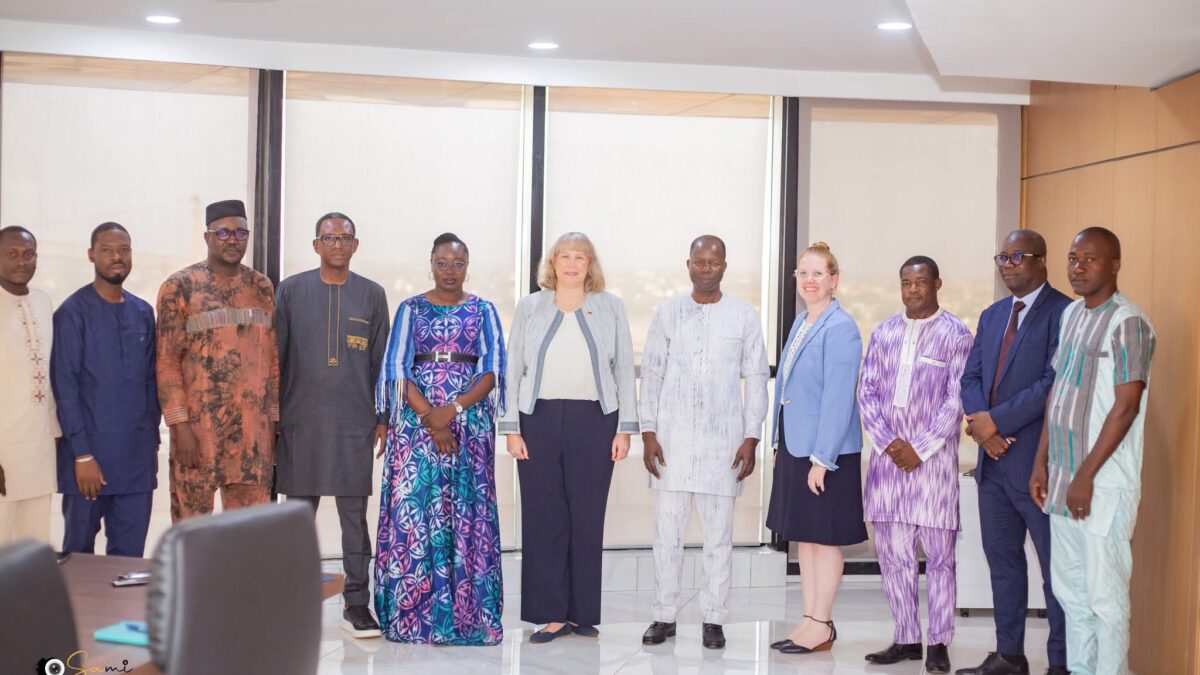 Visite de courtoisie de l’Ambassadrice des États-Unis au Patronat burkinabè